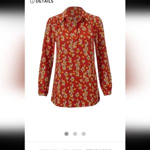 Cabi Belfry Blouse Size XL